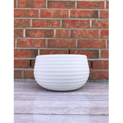 Ghiveci Form Plastic Kula Lina D32cm (White) Thumb