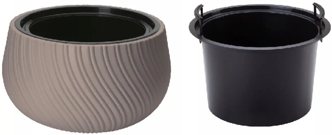 Горшок Form Plastic Kula Mika D32cm (Mocha)