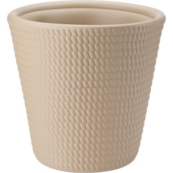 Ghiveci Form Plastic Lina D39.6cm (Cream)