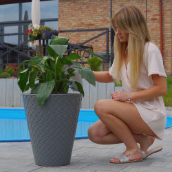 Горшок Form Plastic Makata D40cm (White) Thumb