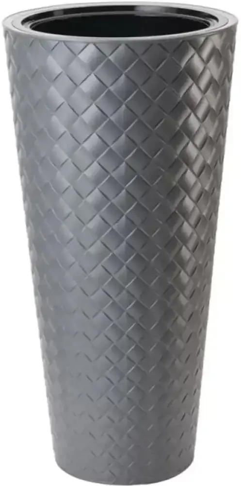 Ghiveci Form Plastic Makata Slim D30cm (Beton)