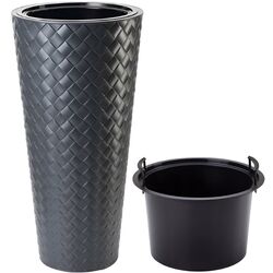 Ghiveci Form Plastic Makata Slim D39.6 (Anthracite) Thumb