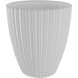 Ghiveci Form Plastic Mika D38.5cm (White) Thumb