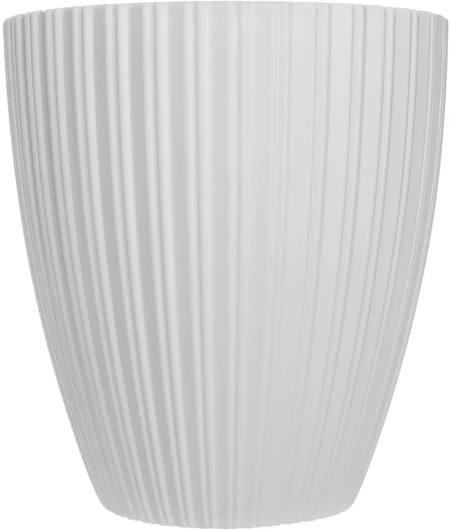 Ghiveci Form Plastic Mika D38.5cm (White)