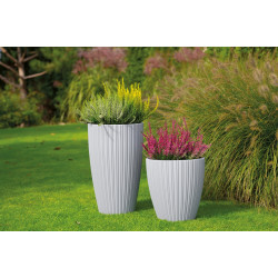 Ghiveci Form Plastic Mika Slim D29cm (Light Grey) Thumb