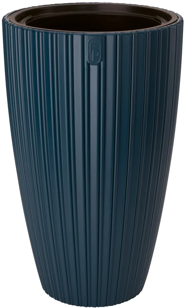 Ghiveci Form Plastic Mika Slim D38.5cm (Blue)