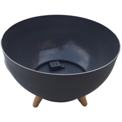 Ghiveci Form Plastic Misa Satina D39cm (Platinum) Thumb