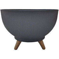 Ghiveci Form Plastic Misa Satina D39cm (Platinum) Thumb