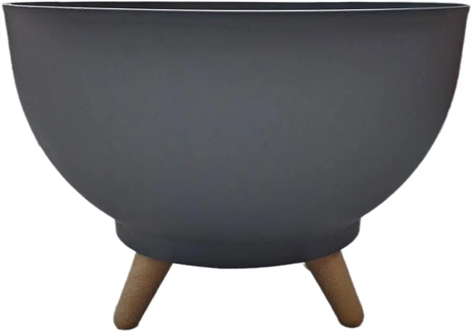 Ghiveci Form Plastic Misa Satina D39cm (Platinum)