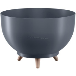 Ghiveci Form Plastic Misa Satina D39cm (Platinum)