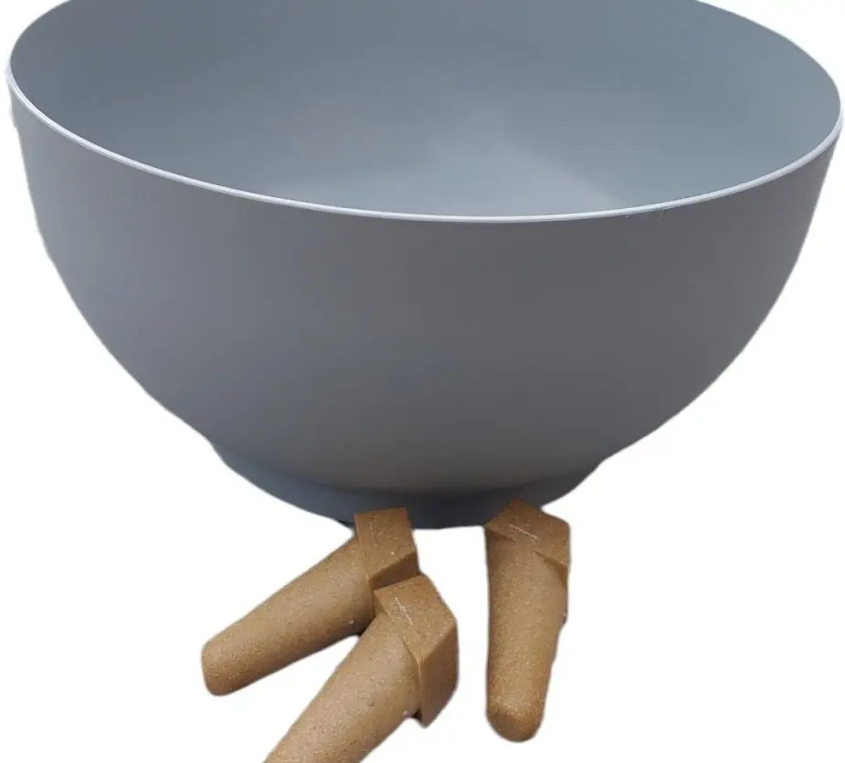 Ghiveci Form Plastic Misa Satina D39cm (Platinum)