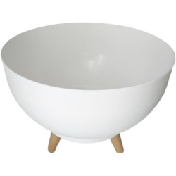 Ghiveci Form Plastic Misa Satina D39cm (White) Thumb