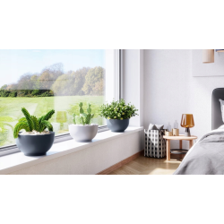 Ghiveci Form Plastic Misa Satina Eco D39cm (Light Grey) Thumb