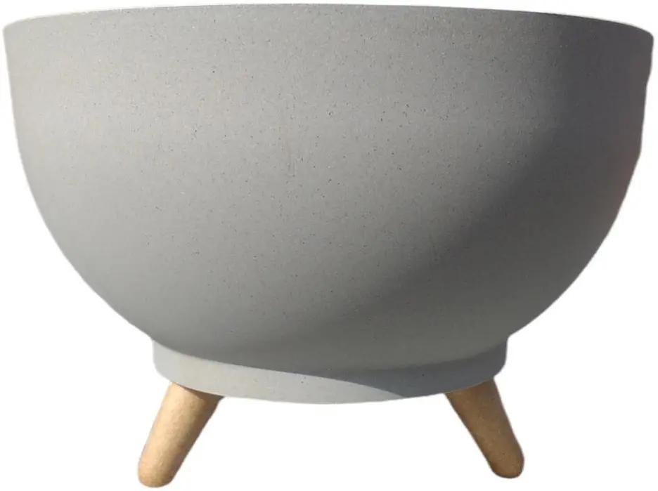 Ghiveci Form Plastic Misa Satina Eco D39cm (Platinum)