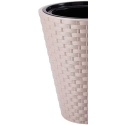 Ghiveci Form Plastic Rattana D39.5 (Mocha) Thumb