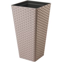 Ghiveci Form Plastic Rattana Slim L29 (Mocha)