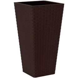 Ghiveci Form Plastic Rattana Slim L34 (Dark Brown) Thumb