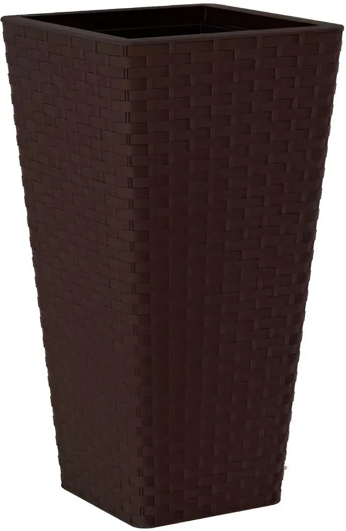 Ghiveci Form Plastic Rattana Slim L34 (Dark Brown)