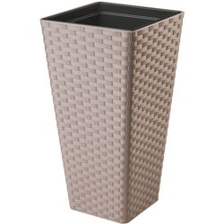 Ghiveci Form Plastic Rattana Slim L34 (Mocha)