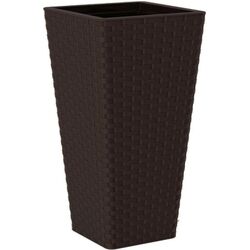 Горшок Form Plastic Rattana Slim L39 (Dark Brown) Thumb