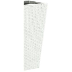 Ghiveci Form Plastic Rattana Slim L39 (White) Thumb
