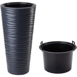 Горшок Form Plastic Sahara Dunes Slim D29.5 (Anthracite) Thumb