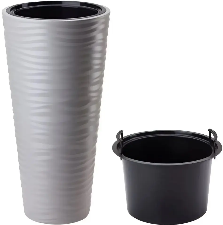 Ghiveci Form Plastic Sahara Dunes Slim D29.5 (Platinum)