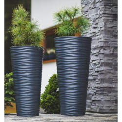 Ghiveci Form Plastic Sahara Dunes Slim D35 (Anthracite) Thumb