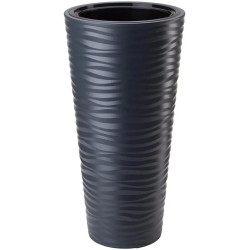 Ghiveci Form Plastic Sahara Dunes Slim D35 (Anthracite)