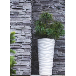 Ghiveci Form Plastic Sahara Dunes Slim D39.5 (White) Thumb