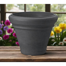 Ghiveci Form Plastic Venezia D39 (Black) Thumb