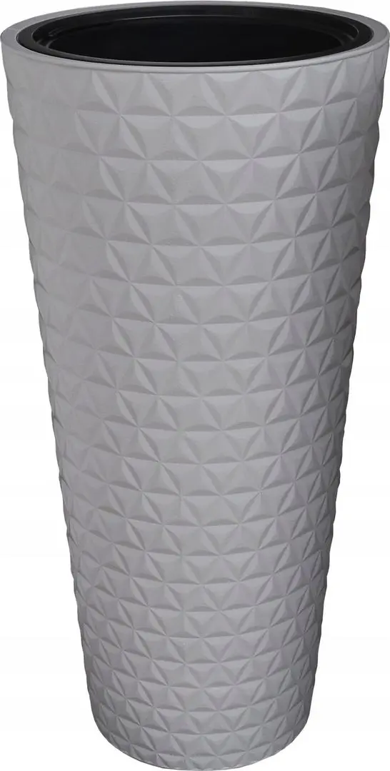 Ghiveci Form Plastic Diamond Slim 2950-040 (Light Gray)