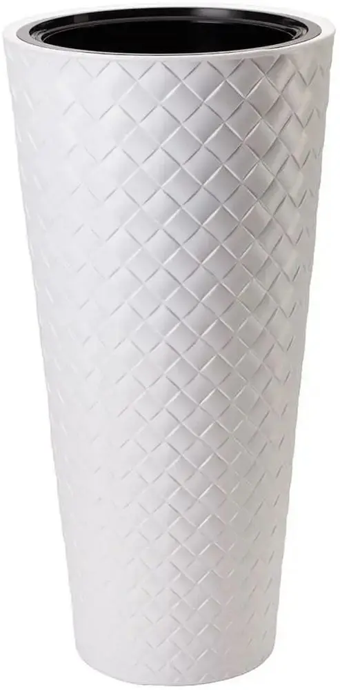 Ghiveci Form Plastic Makata Slim 2850-011 (White)