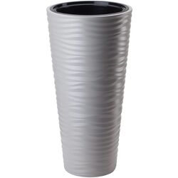 Ghiveci Form Plastic Sahara Dunes Slim 2790-055 (Platinum)