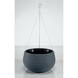 Кашпо подвесное Form Plastic Kula Lina D32 cm (Antracit) Thumb