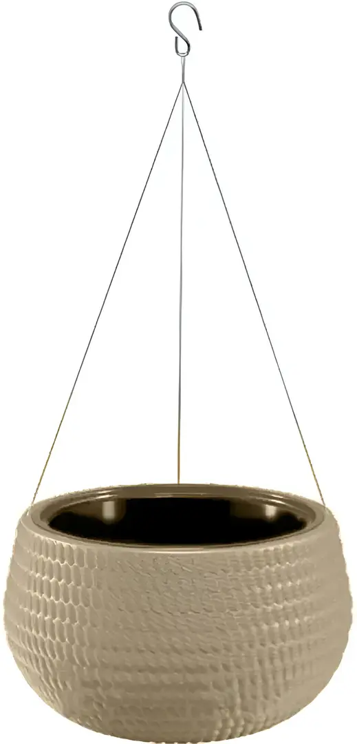 Кашпо подвесное Form Plastic Kula Lina D32 cm (Cream)
