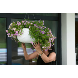 Ghiveci suspendat Form Plastic Kula Mika D32cm (Light Grey) Thumb