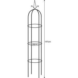 Suport pentru flori Gardlov 21029 (Black) Thumb