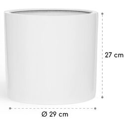 Ghiveci de flori Gendt L 10038481 (White) Thumb