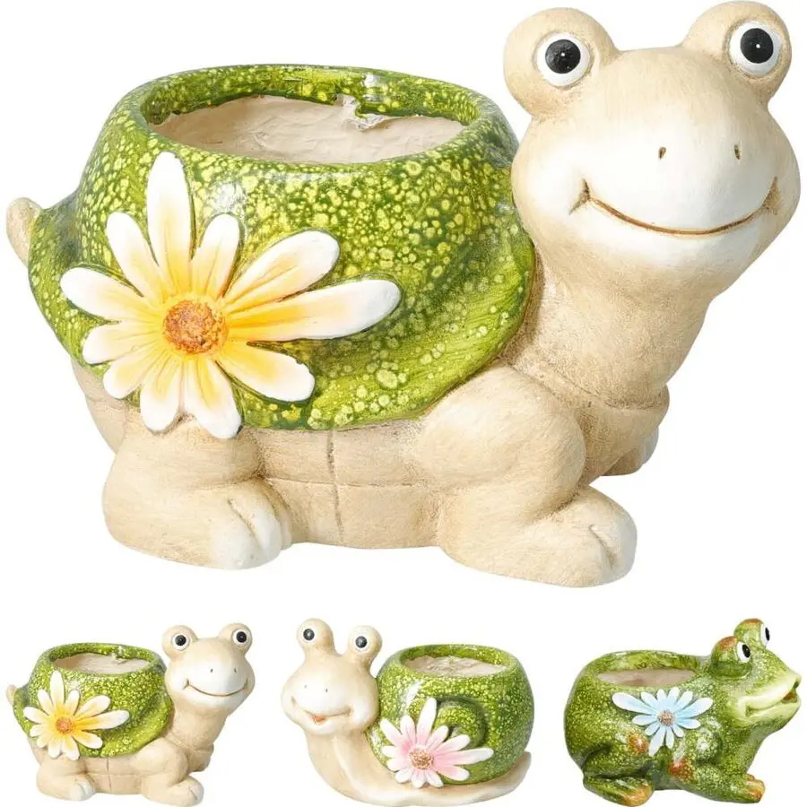 Горшок H&S 47742 32x19x16 (Green) - 3