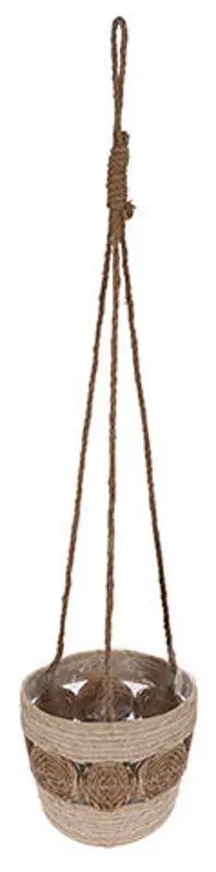 Ghiveci H&S Two Borders 22cm (Brown)