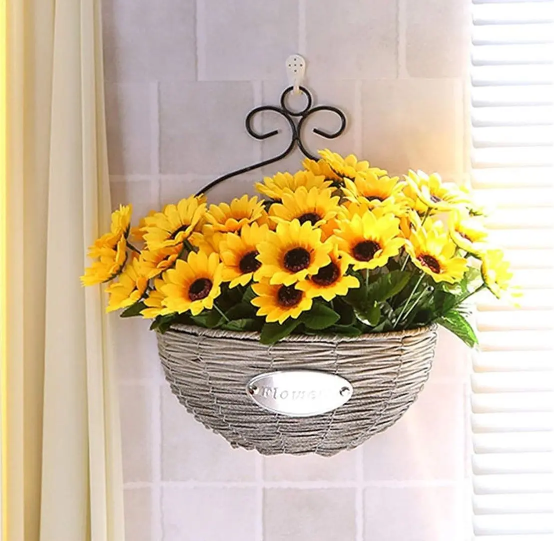 Кашпо подвесное H&S Flowers 27x16x35cm - 5