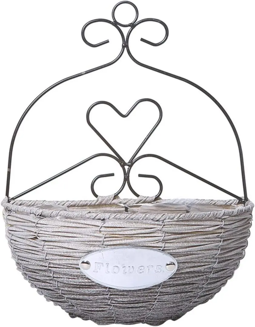 Кашпо подвесное H&S Flowers 27x16x35cm