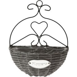 Кашпо подвесное H&S Flowers 27x16x35cm Thumb