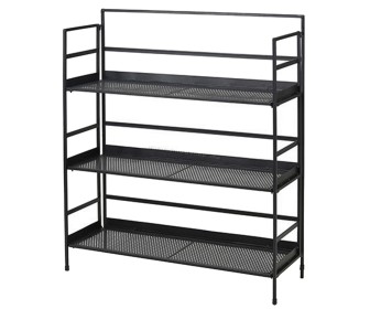 Suport pentru flori H&S 3 nivele 90x78x27 (Black)