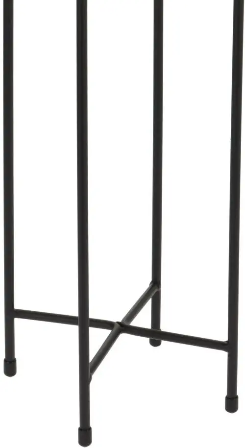 Подставка для цветов H&S 31048 45x14cm (Gold/Black) - 3