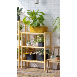 Стеллаж для цветов Homcom 838-204 (Natural)