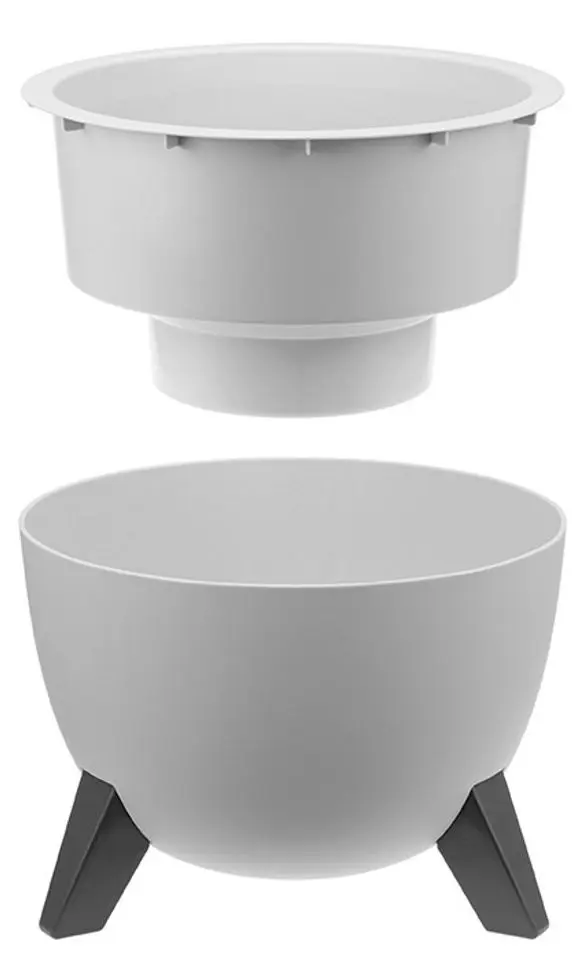 Кашпо Idea Florian М3187 (Graphite) - 4