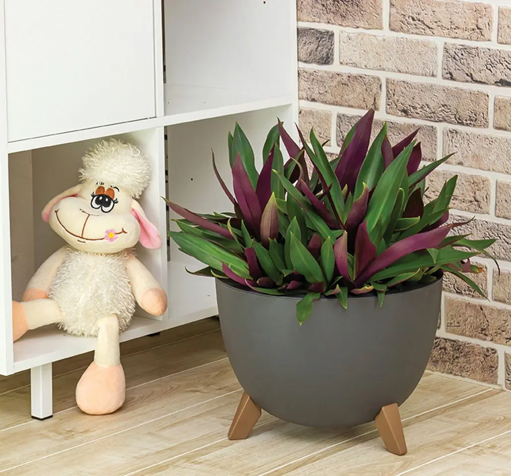 Кашпо Idea Florian М3187 (Graphite) - 5