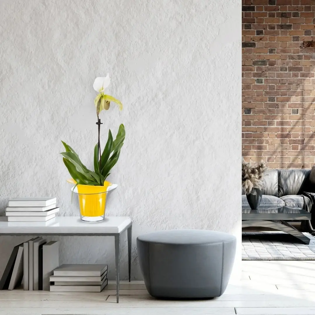 Ghiveci Idea М3104 Adel (Yellow/Transparent) - 3